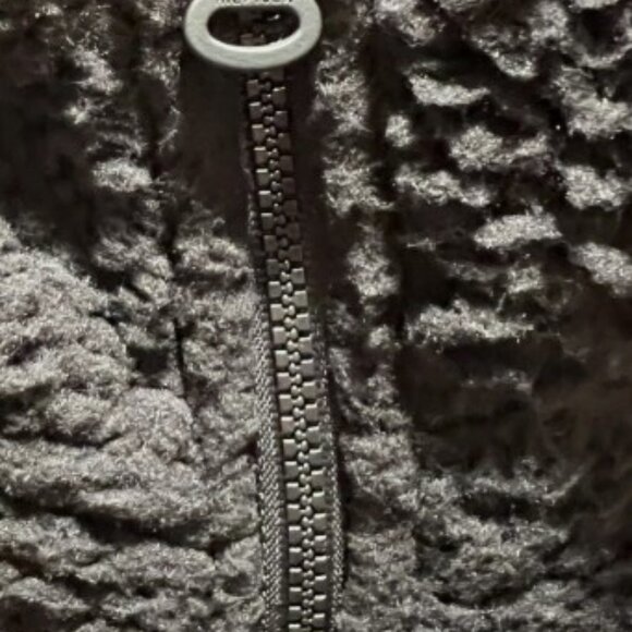 Tommy Hilfiger Jacket Women's Hooded Fleece Faux Fur Sherpa Zip Size Large - Picture 6 of 6